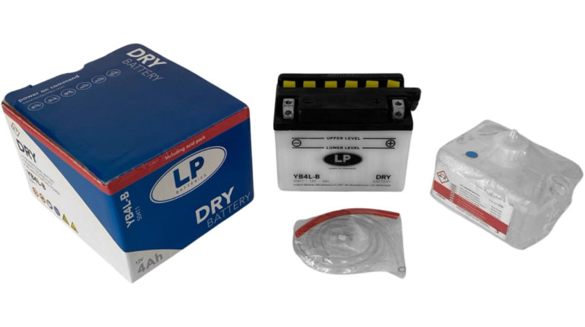 Baterie Moto LP Batteries Dry 4Ah 50A 12V MD LB4L-B