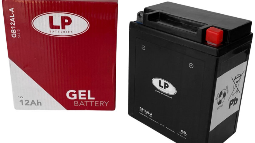 Baterie Moto LP Batteries Gel 12Ah 145A 12V MG LB12AL-A