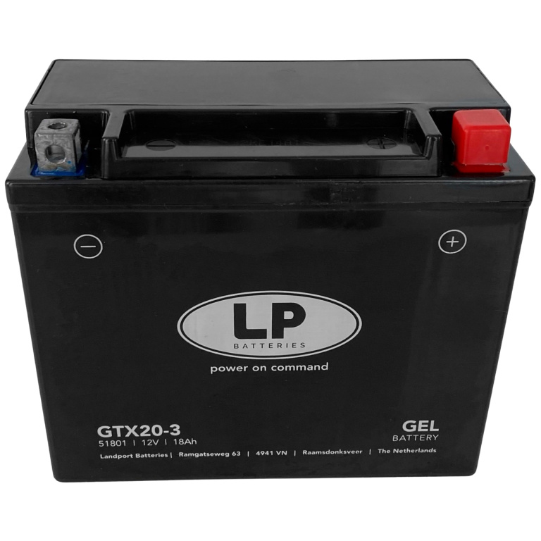 Baterie Moto LP Batteries Gel 18Ah 250A 12V MG LTX20-3