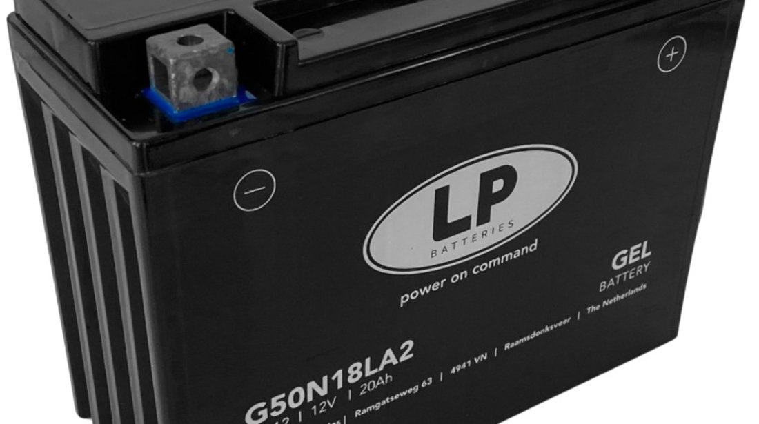 Baterie Moto LP Batteries Gel 20Ah 300A 12V MG L50N18LA2