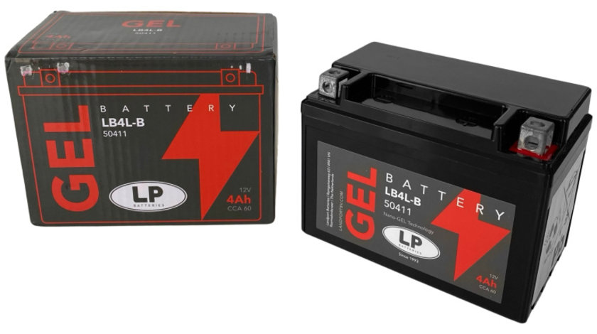 Baterie Moto LP Batteries Gel 4Ah 40A 12V MG LB4-3