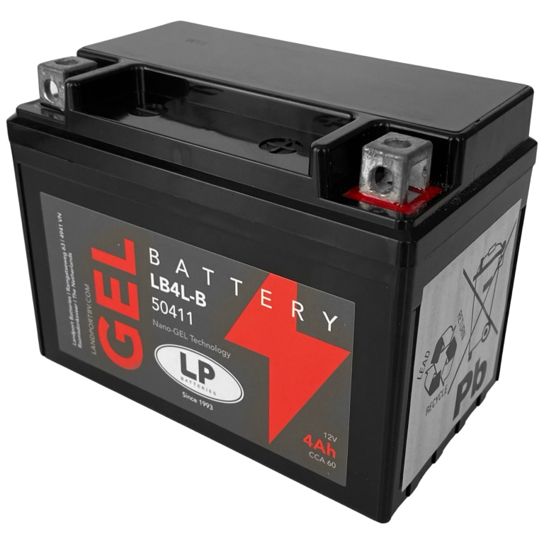Baterie Moto LP Batteries Gel 4Ah 40A 12V MG LB4-3