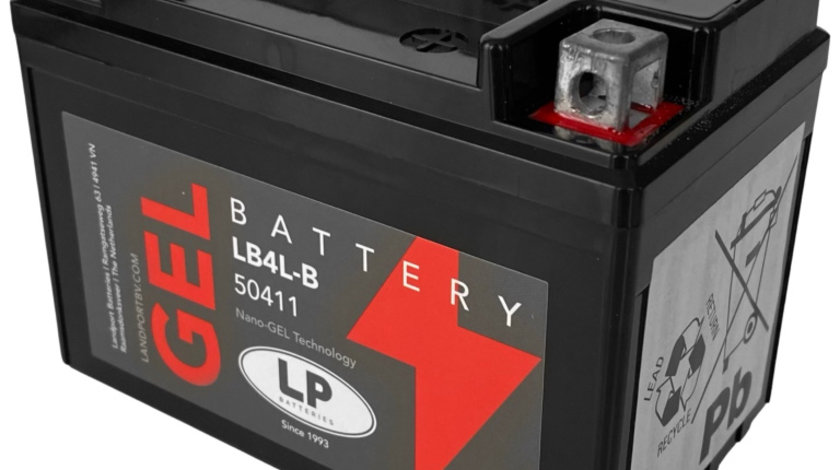 Baterie Moto LP Batteries Gel 4Ah 40A 12V MG LB4-3