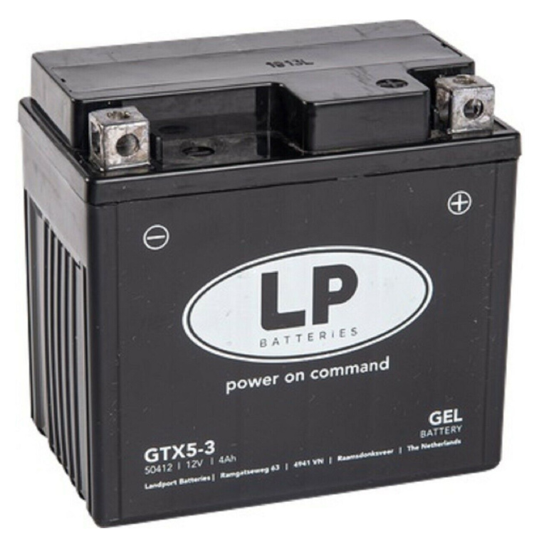 Baterie Moto LP Batteries Gel 4Ah 60A 12V MG GTX5-3