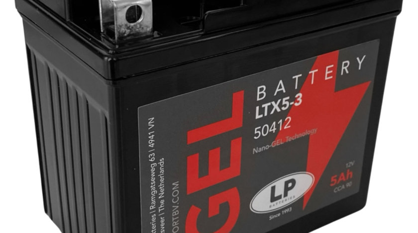 Baterie Moto LP Batteries Gel 5Ah 60A 12V MG LTX5-3