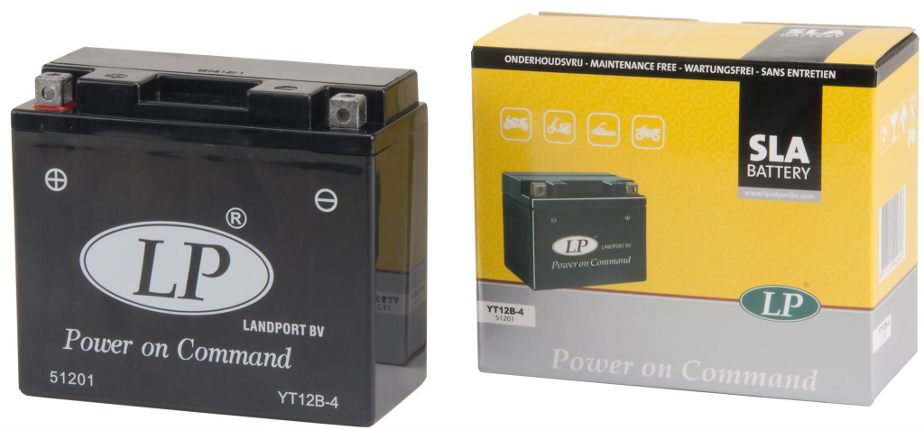 Baterie Moto LP Batteries SLA 10Ah 175A 12V MS LT12B-4