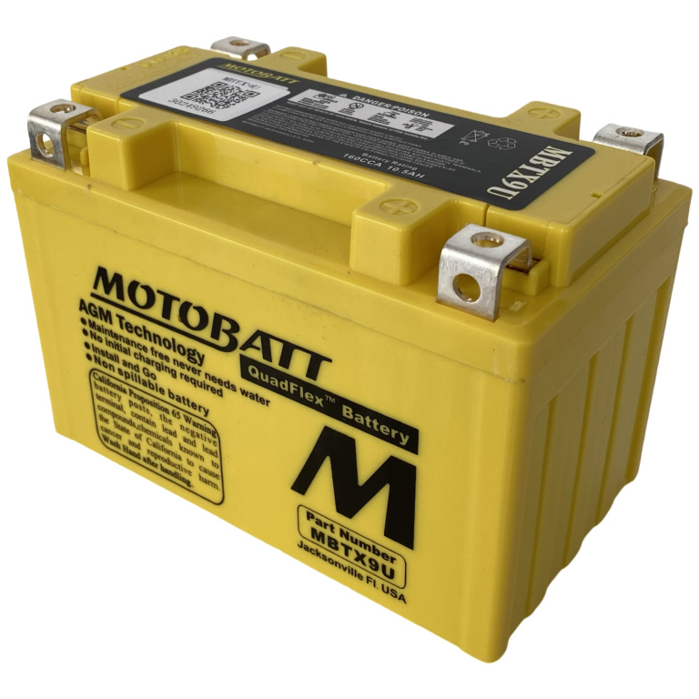 Baterie Moto Motobatt 10,5Ah 160A 12V MBTX9U