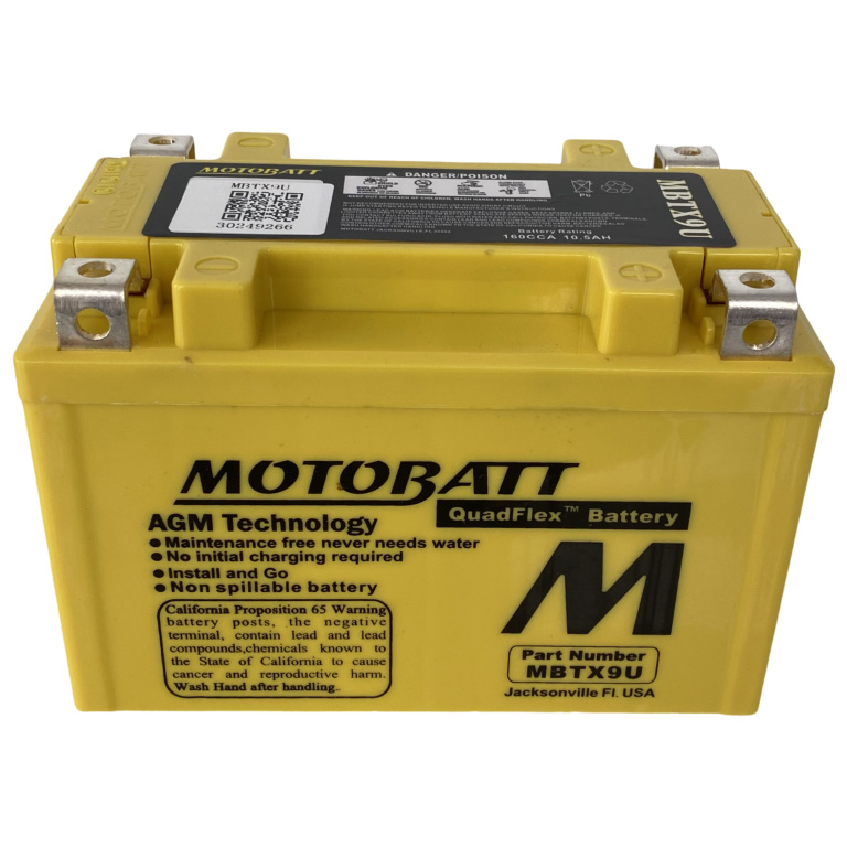 Baterie Moto Motobatt 10,5Ah 160A 12V MBTX9U