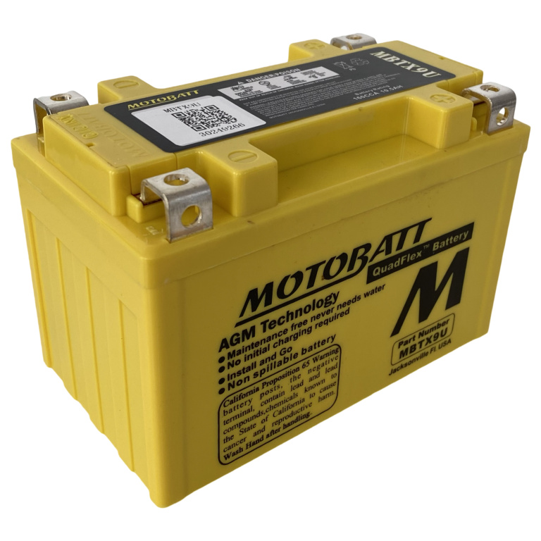 Baterie Moto Motobatt 10,5Ah 160A 12V MBTX9U