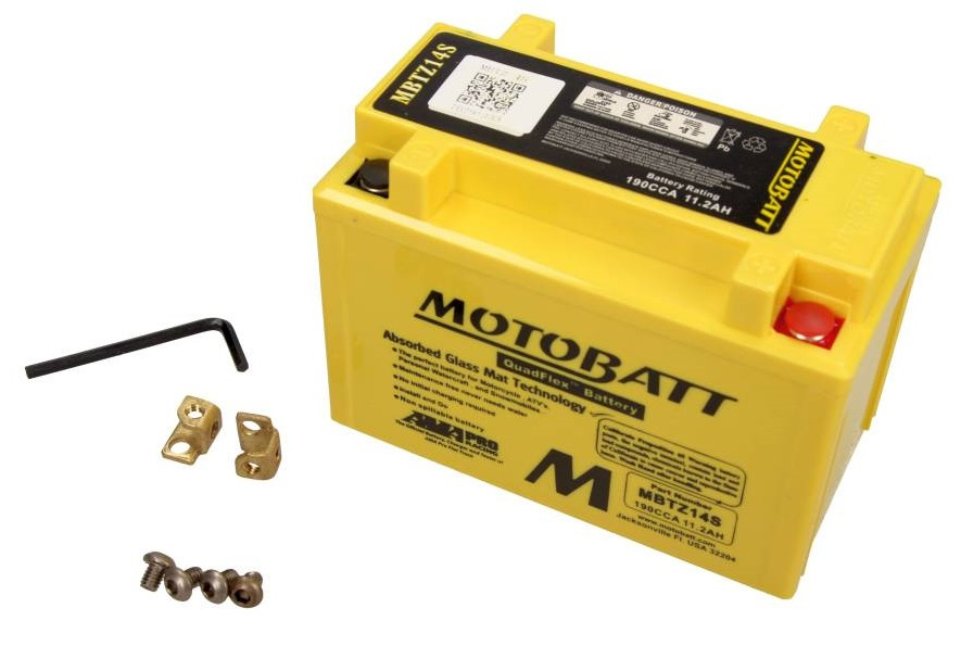 Baterie Moto Motobatt 11.2Ah 190A 12V MBTZ14S