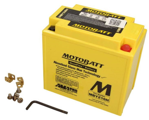 Baterie Moto Motobatt 16,5Ah 240A 12V MBYZ16H