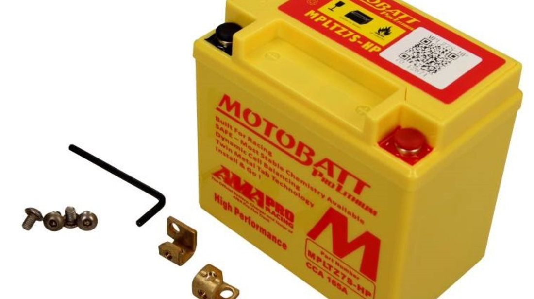 Baterie Moto Motobatt 2,2Ah 165A 12V MPLTZ7S-HP