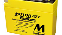 Baterie Moto Motobatt 2,5Ah 40A 12V MBT4BB