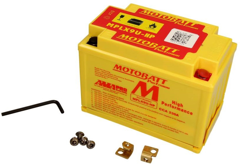 Baterie Moto Motobatt 3Ah 230A 12V MPLX9U-HP