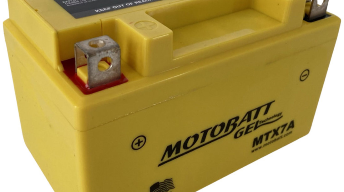 Baterie Moto Motobatt 7Ah 110A 12V MTX7A