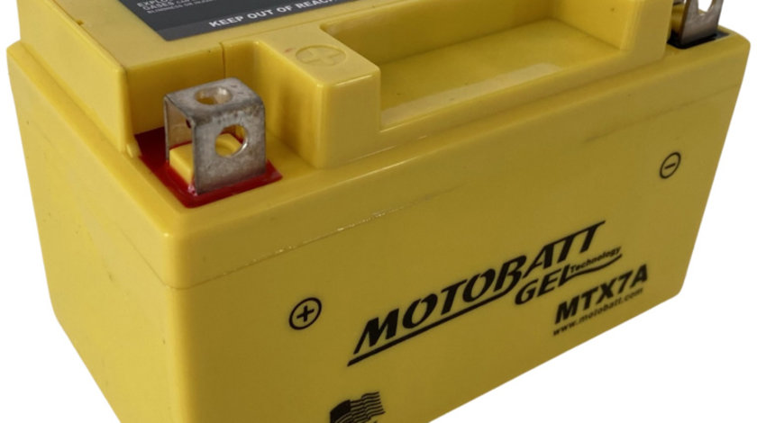 Baterie Moto Motobatt 7Ah 110A 12V MTX7A