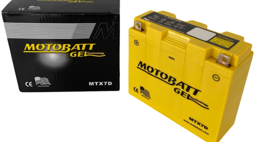 Baterie Moto Motobatt 7Ah 110A 12V MTX7D