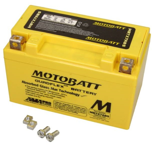 Baterie Moto Motobatt 7Ah 70A 105V MBTX7ABS