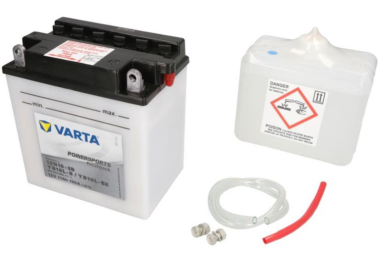 Baterie Moto Varta Powersports 11Ah 150A 12V 12N10-3B VARTA FUN