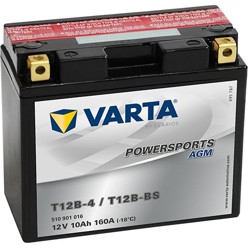 Baterie Moto Varta Powersports Agm 10Ah 160A 12V YT12B-BS VARTA FUN