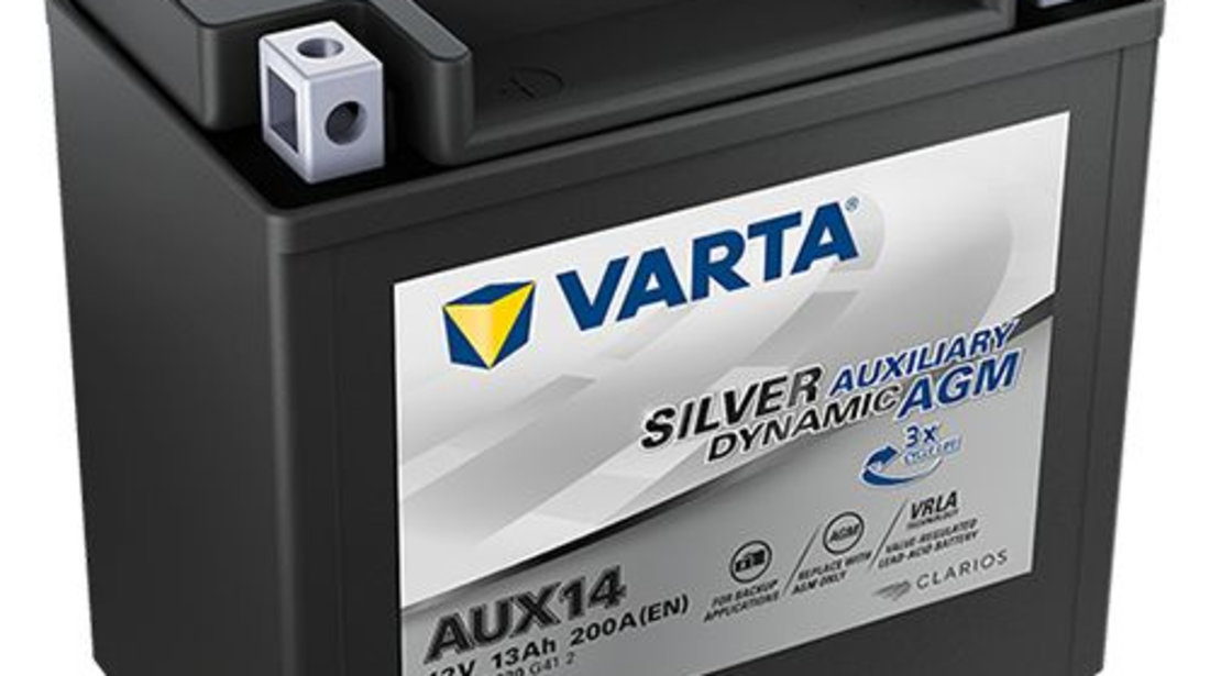 Baterie Moto Varta Silver Auxiliary Dynamic Agm 13Ah 12V 513106020G412