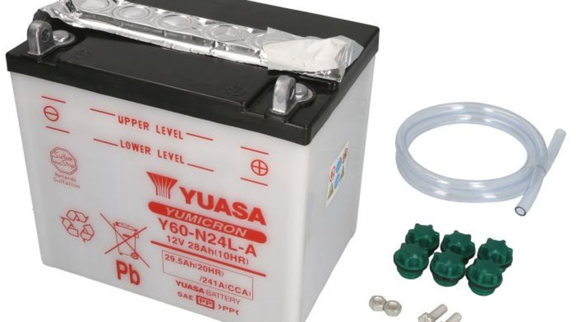 Baterie Moto Yuasa 12V 28Ah 300A Y60-N24L-A