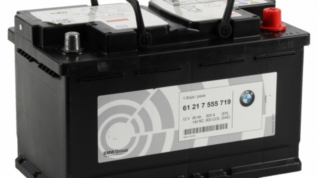 Baterie Oe Bmw AGM 80Ah 12V 800A 61217555719
