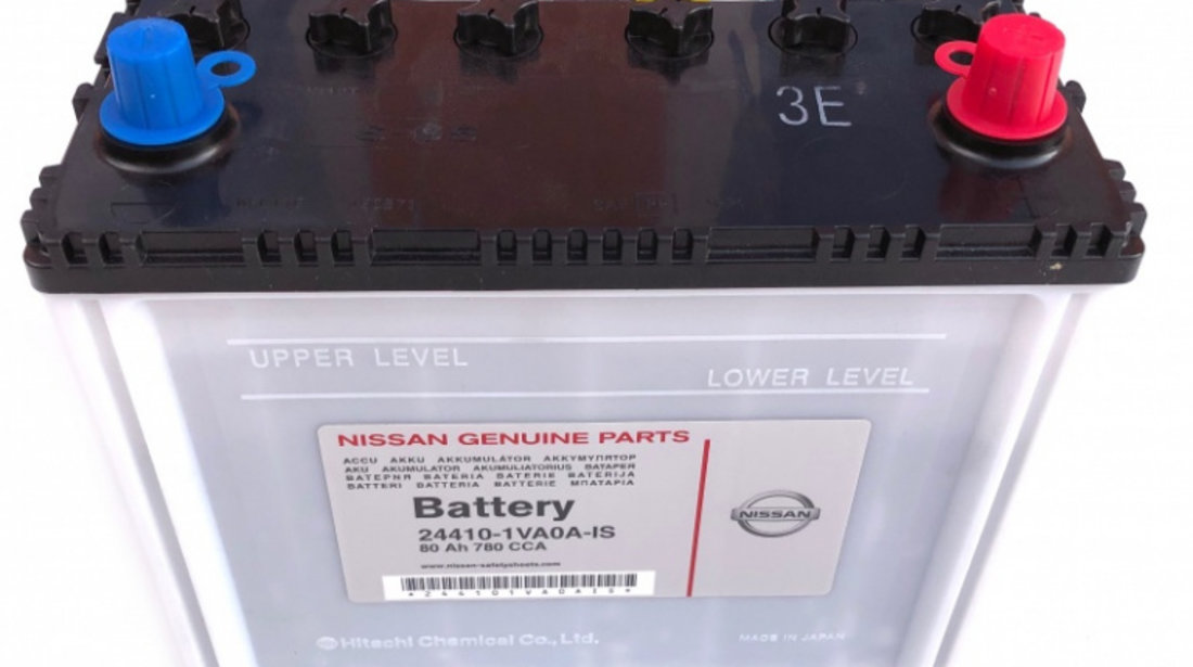 Baterie Oe Nissan 80Ah 780A 244101VA0AIS