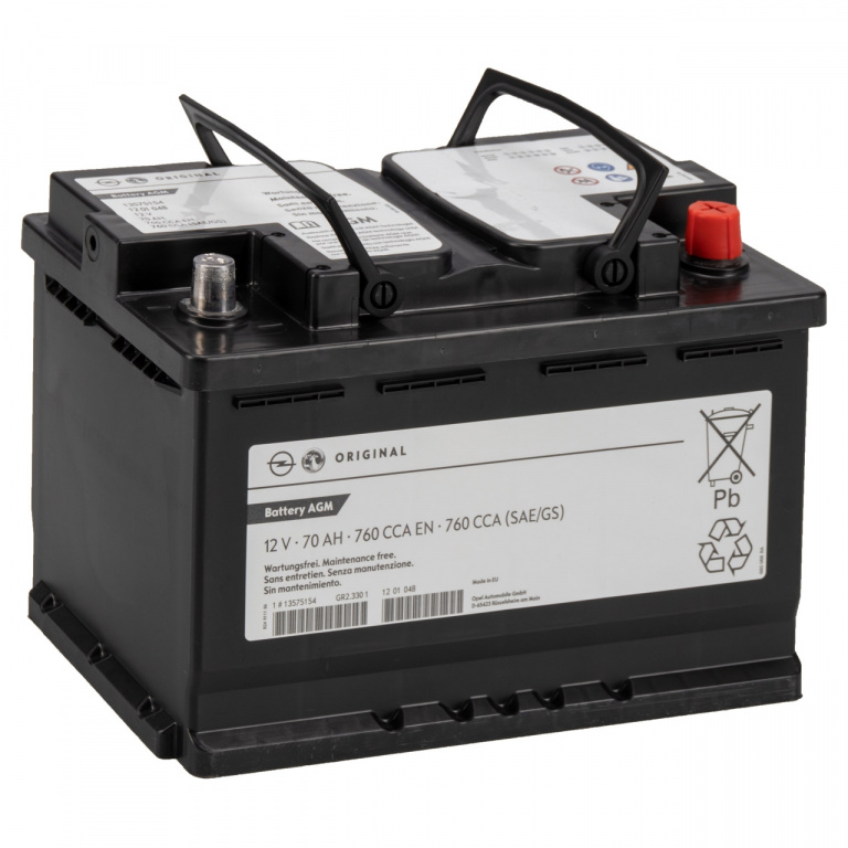 Baterie Oe Opel AGM 70Ah 12V 760A 13575154