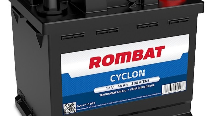 Baterie Rombat Cyclon 44Ah 390A 5444710039ROM