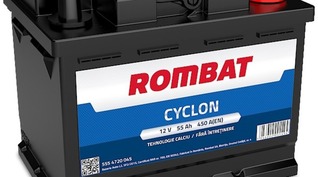 Baterie Rombat Cyclon 55Ah 450A 5554720045ROM