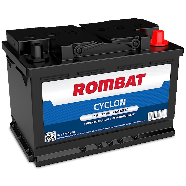 Baterie Rombat Cyclon 72Ah 600A 5724730060ROM