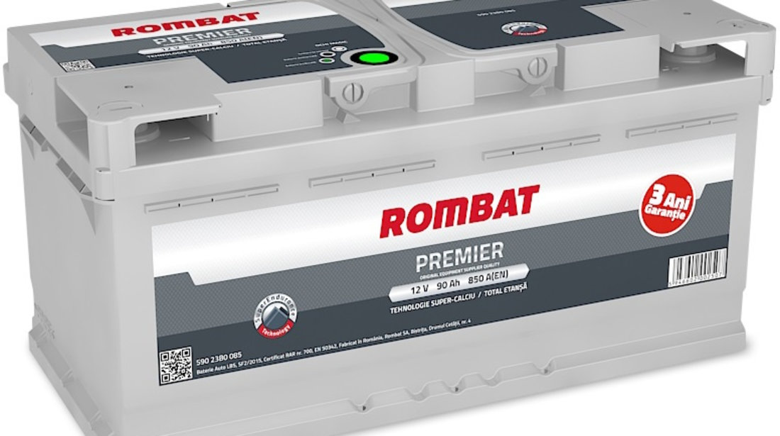 Baterie Rombat Premier 90Ah 850A 59023B0085ROM