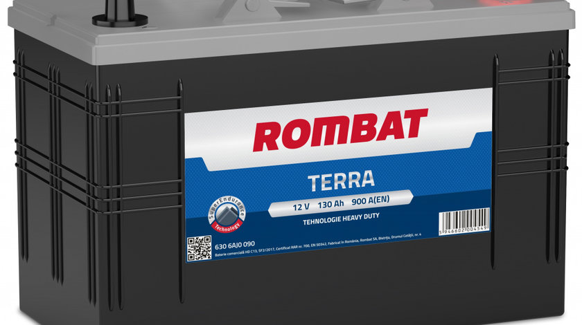 Baterie Rombat Terra 130Ah 900A 6306AJ0090ROM