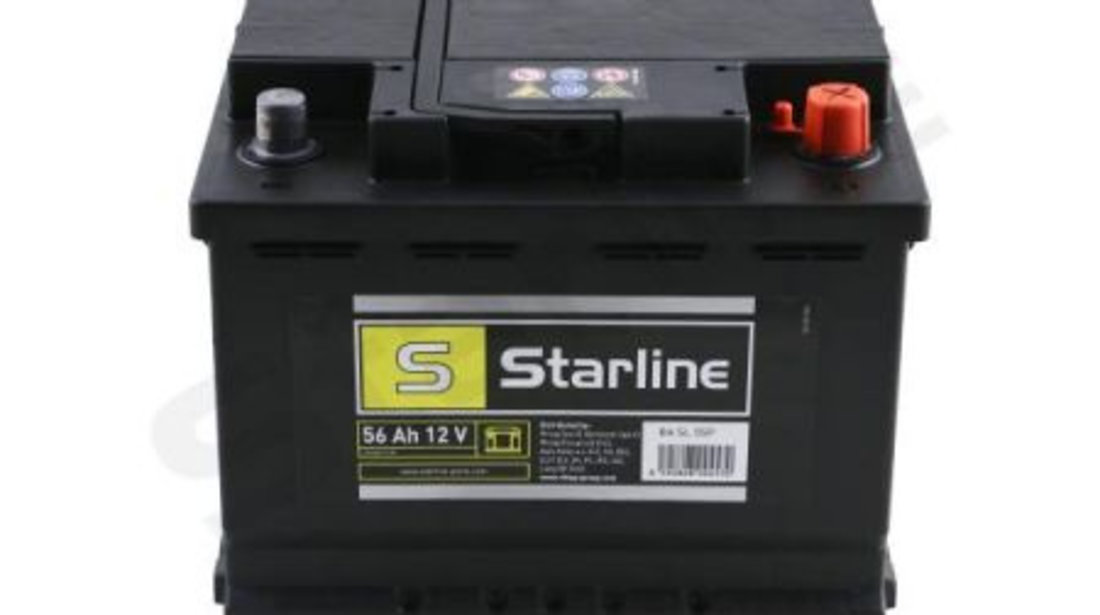 Baterie Starline Premium 12V 56Ah 480A S BA SL 55P