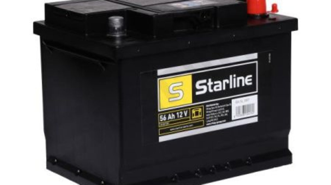Baterie Starline Premium 12V 56Ah 480A S BA SL 55P