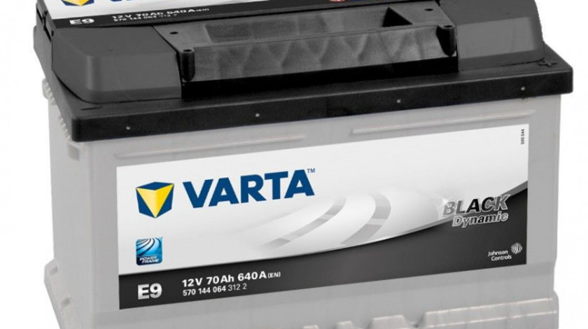 Baterie Varta Black 70Ah E9 5701440643122