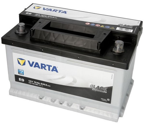 Baterie Varta Black Dynamic E9 70Ah 640A 12V 5701440643122