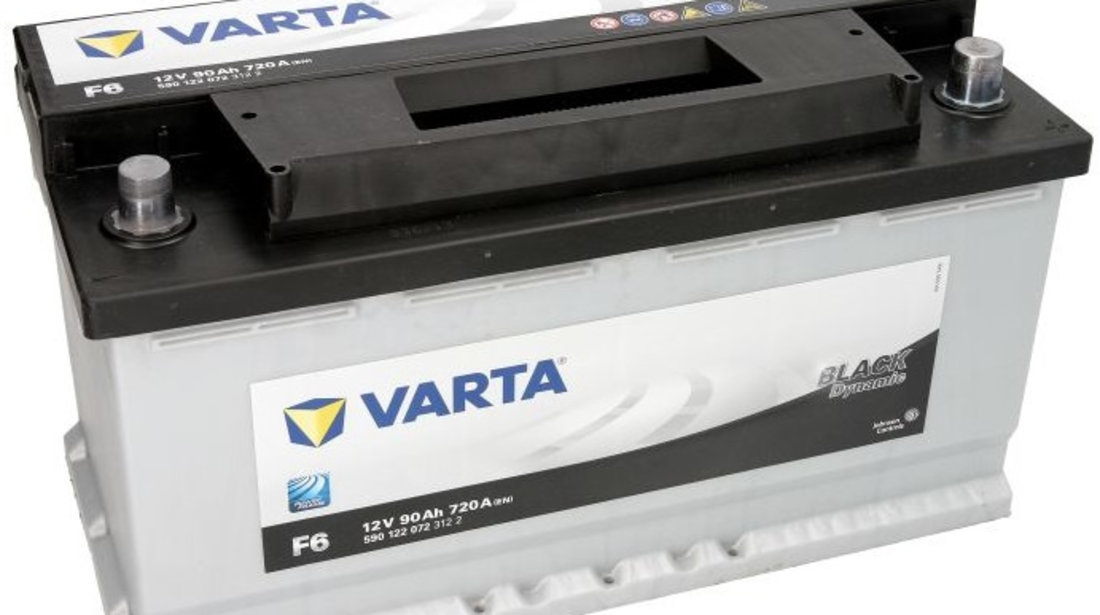 Baterie Varta Black Dynamic F6 90Ah 720A 12V 5901220723122