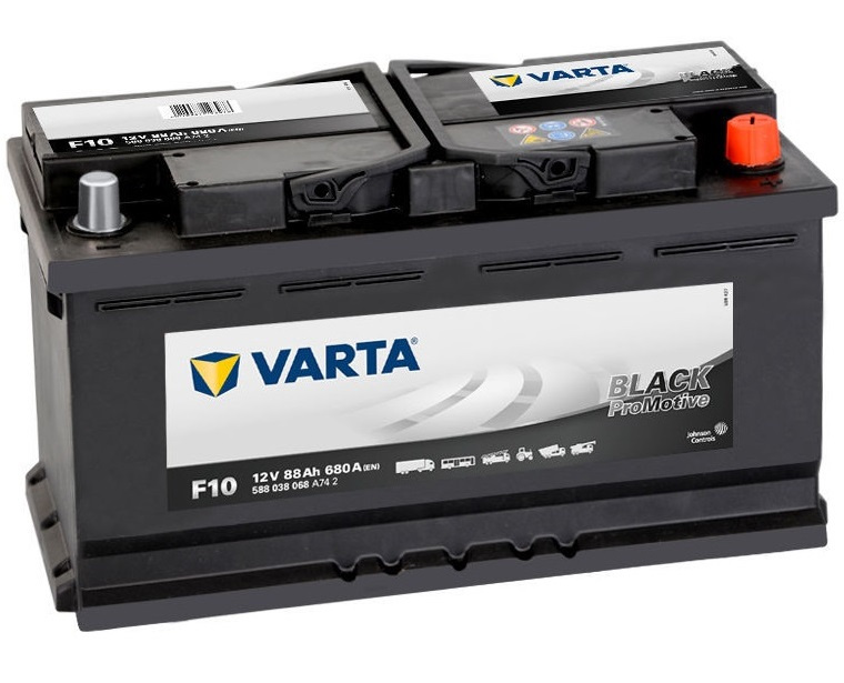 Baterie Varta Black Promotive HD F10 88Ah 680A 12V 588038068A742