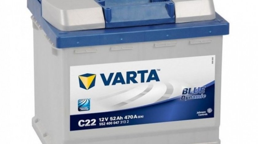 Baterie Varta Blue 52Ah C22 5524000473132