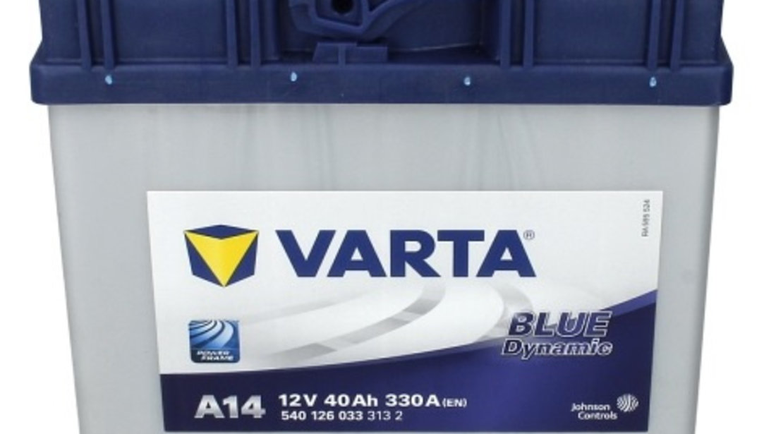 Baterie Varta Blue Dynamic A14 40Ah 330A 12V 5401260333132