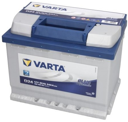 Baterie Varta Blue Dynamic D24 60Ah 540A 12V 5604080543132
