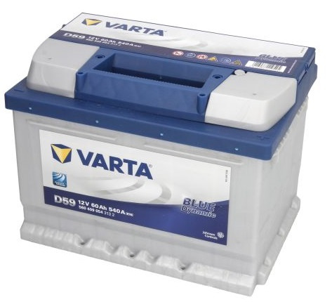 Baterie Varta Blue Dynamic D59 60Ah / 540A 12V 560409054