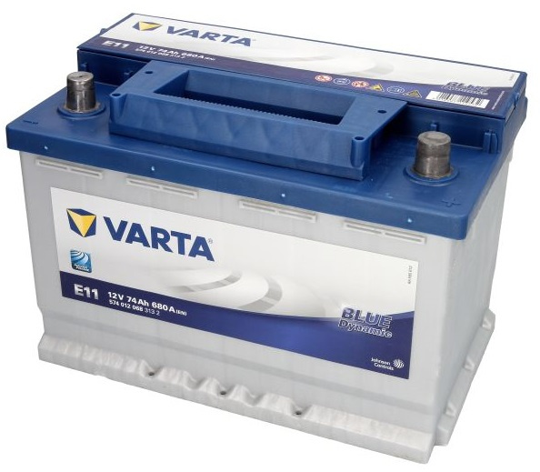 Baterie Varta Blue Dynamic E11 74Ah 680A 12V 5740120683132