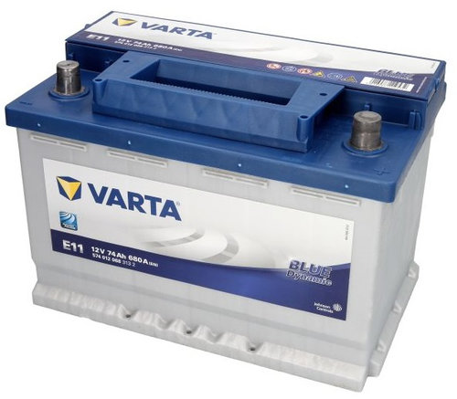 Baterie Varta Blue Dynamic E11 74Ah 680A 12V 5740120683132