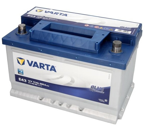 Baterie Varta Blue Dynamic E43 72Ah 680A 12V 5724090683132
