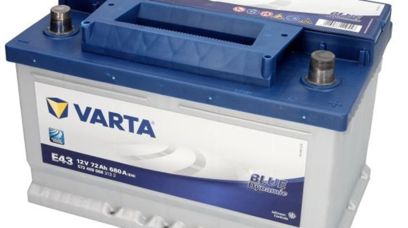 Baterie Varta Blue Dynamic E43 72Ah 680A 12V 5724090683132