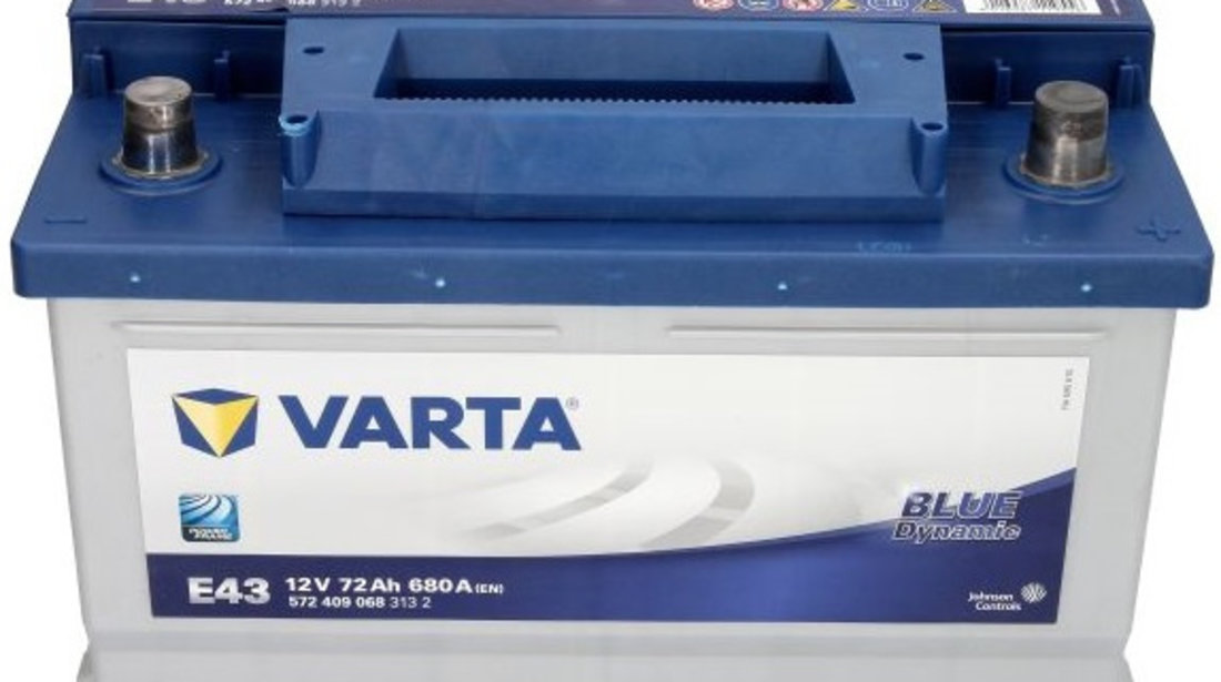 VARTA BLUE dynamic, E43 Batterie 5724090683132 12V 72Ah 680A B13