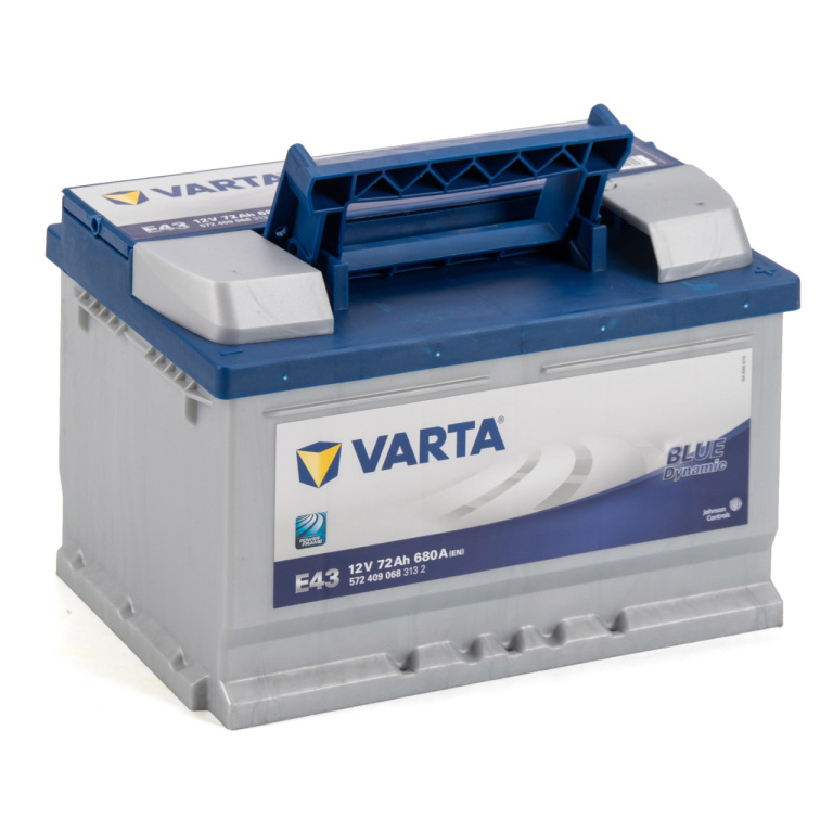 Baterie Varta Blue Dynamic E43 72Ah 680A 12V 5724090683132